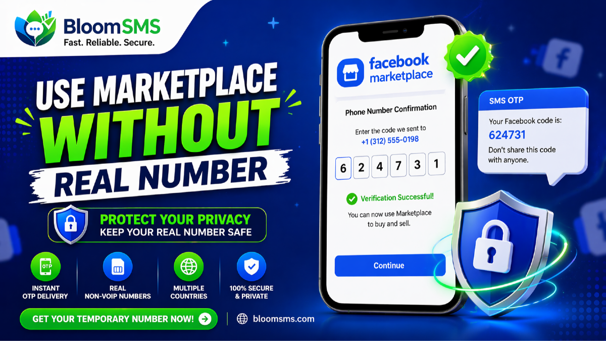 How to Use a Temporary Number for Facebook Marketplace Without Using Your Real Number (2026 Guide)