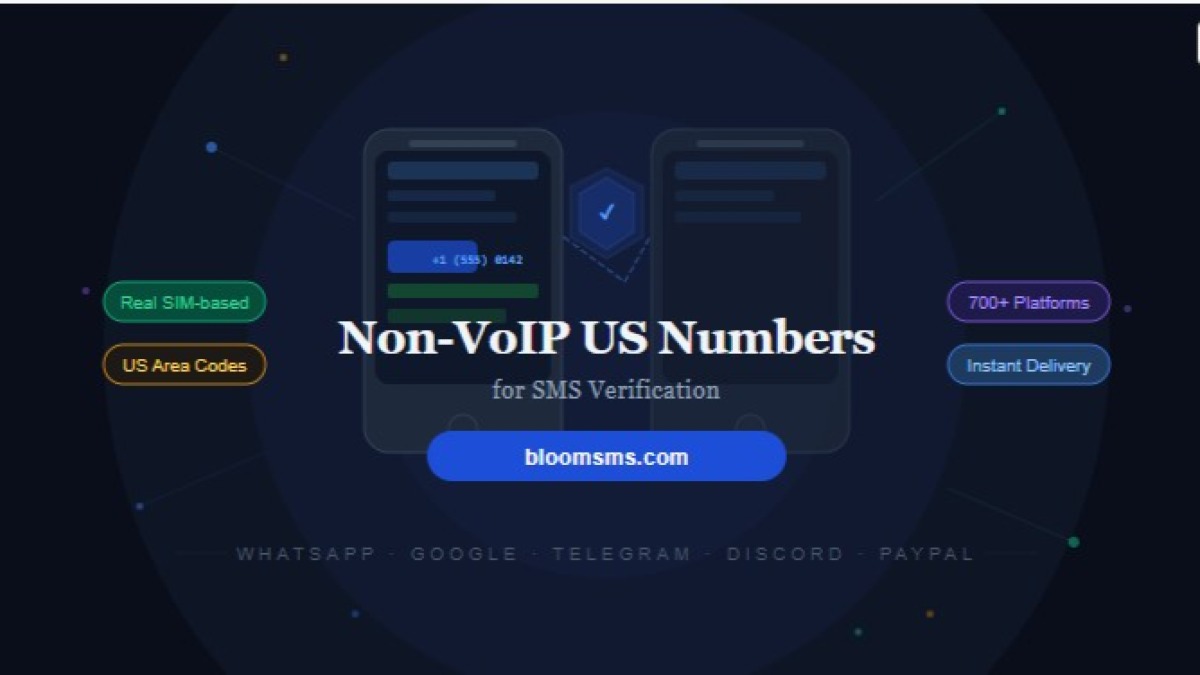 Buy Non-VoIP US Virtual Phone Numbers for SMS Verification