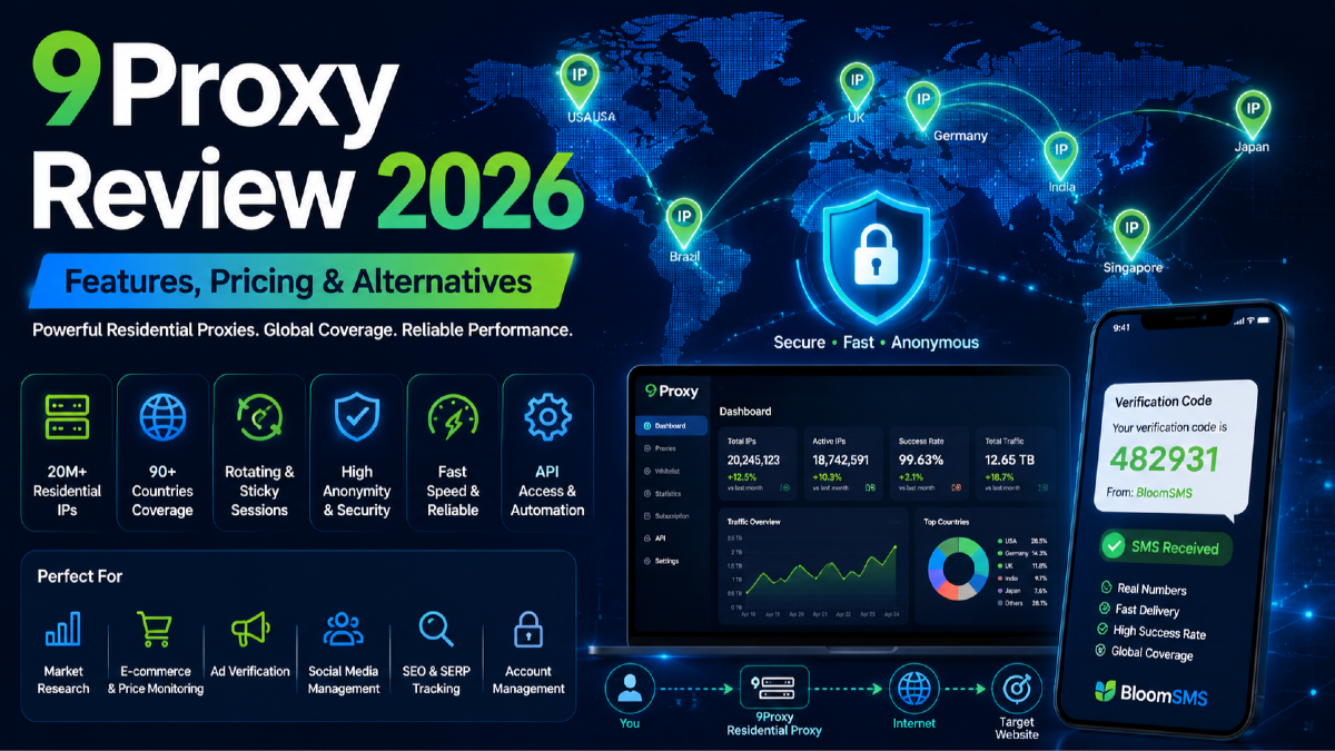 9Proxy Review 2026: Features, Pricing, Pros & Alternatives