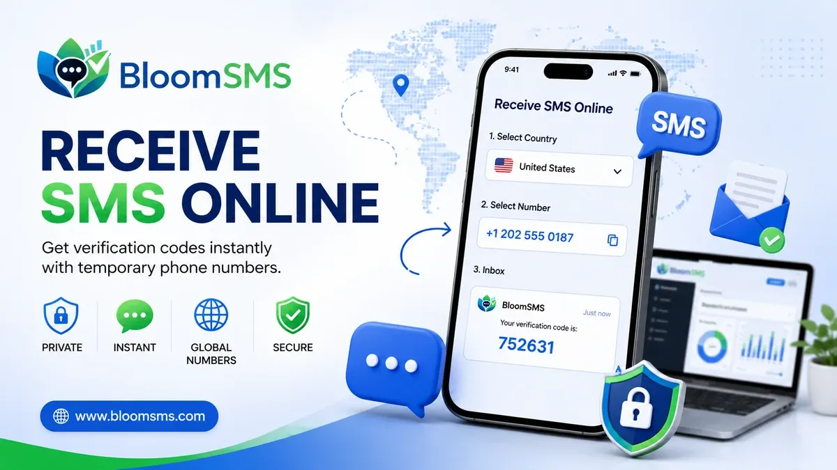 Receive SMS Online: How Temporary Phone Numbers Work
