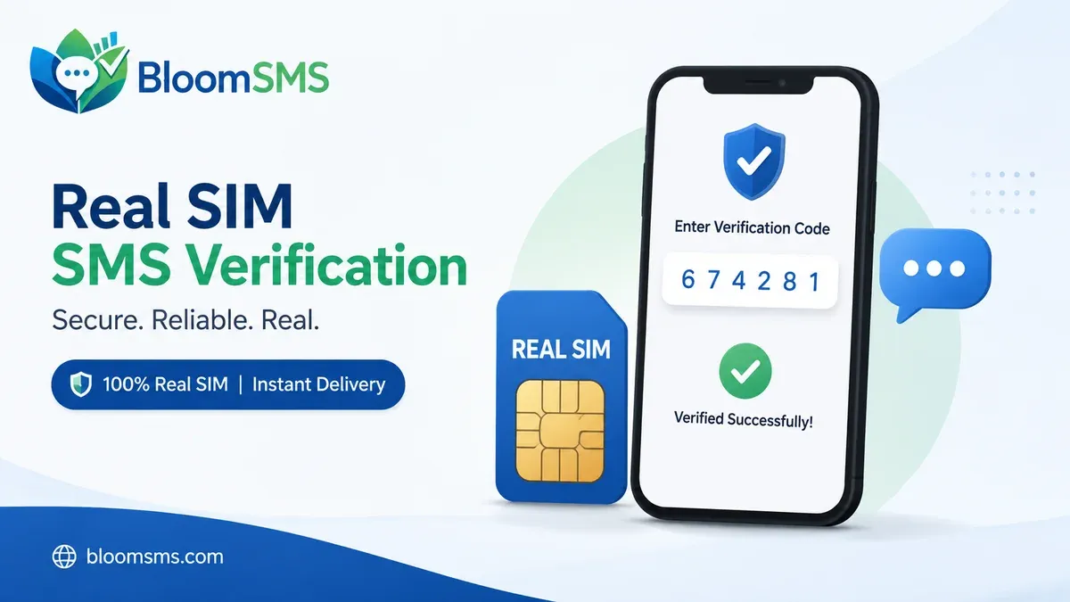 Real SIM SMS Verification: How It Works and Why It Wins